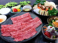 Sukiyaki course