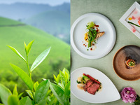 ◇窓際確約◇【新緑の彩り】入間産・香る狭山茶（さやまかおり種100％）と国産ブリマサのグリル、国産真鯛のポワレや国産さくらビーフのフィレ肉を堪能する特選コース全7品‐CHEF’S‐