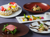 七五三におすすめ☆大人気ナンバーケーキ付！鰆のサルタートや厳選牛ローストのWメインを愉しむ全5品お祝いコース