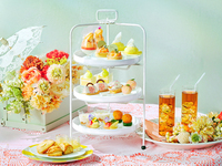 【カフェフリー】Peach Vacances afternoon tea（土日祝）