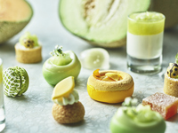 【7:00 PM】Hokkaido Melon & Milk Afternoon Tea + Free-Flow Tea