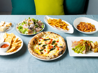 [Ryogoku Terrace Standard Party Plan] Five dishes from appetizers to pasta and main course + 120 minutes of all-you-can-drink including two types of draft beer that you can pour yourself and six types of draft wine (last order 30 minutes before closing)!