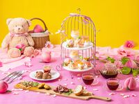 平日【桃尽づくしのアフタヌーン】セイヴォリー＆2時間カフェフリー