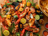 [Terrace seating only] From May 1st: Beer garden / Cajun seafood premium course (2-hour all-you-can-drink)
