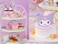 土日祝【ステッカー＋クロミケーキ付】アフタヌーンティーKUROMI SWEETS SUMMER PARTY