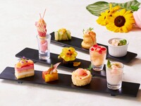 [July 1st - September 18th] Summer Peach Afternoon Tea "Sunshine and Sunflowers"