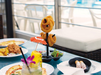 [New] Poolside Food & Beer Set - August Morning Session (Admission + Food & Drink Coupon ¥2,000 included) - Adults