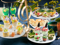 【WEB限定】🍃🍈抹茶&メロンイヴニングハイティー*半円ソファー席確約