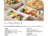 6月 ハーフセレクトランチ(6月1日～6月30日)
