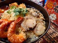 Scallop, shrimp, and mushroom biryani (available only on Saturday, May 9th, from 13:30 PM)