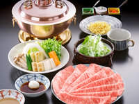 しゃぶしゃぶ　集コース（上）￥13,420