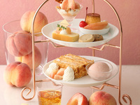 【7/23～9/2】平日14：00予約・数量限定！　季節のAfternoon Tea Set 〜白桃〜　※要予約　【画像はイメージです】  