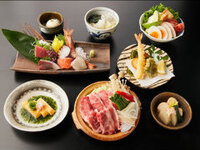 【ご接待/ご会食/歓送迎会】一人一鍋　季節野菜と牛肉の個別陶板コース2時間飲み放題付き6500円