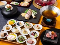 Limited Quantity! [18 Dishes in Total! 12-Course Anniversary Menu Featuring Summer's Seasonal Flavors] 'Setouchi Pike Conger Hot Pot with Summer Vegetables' & '12-Course Appetizer Platter and Eel Hitsumabushi' 4,800 yen (excluding tax)