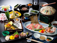 【和牛食べ比べ会席】三河牛ゴールドと飛騨牛の贅沢な食べ比べ！＋ホールケーキ、ワンドリンク付き