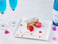 [Adults/Weekday Dinner] Anniversary plate & blue sparkling wine included (9/1-10/31)