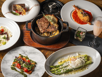 国産サーロインの瞬間燻製グリルなど全7皿【Special Dinner】+2hプレミアム飲み放題