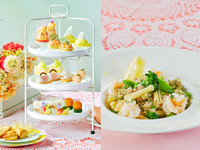 7/1～【パスタランチ付き】～桃とメロンの香り～Peach Vacances afternoon tea（食後カフェフリーつき）