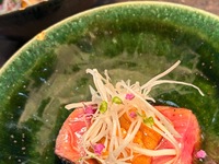 Heichan's dashi broth and Tokachi herb beef special lunch course