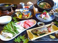 【期間限定　夜のコース料理】　初夏の和楽膳