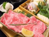 【メインをおなかいっぱいセット 】神戸牛赤身200gを使用！しゃぶしゃぶorすき焼きをご堪能 12,870円⇒特別価格6,600円(税込)