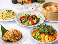 ■5/8(金)ディナー限定｜2名様よりホール席｜税込3,980・2時間飲み放題付き｜サービス料・チャージ料０円
