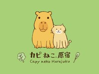 カピバラとねこのふれあい<50分>