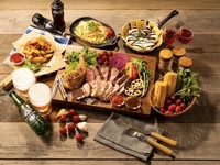 (夏)【平日 月～木】肉盛りBBQコンボ/（ソフトドリンク飲み放題）