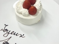 記念日ケーキ小