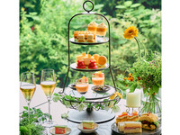 Pierre Hermé Paris Jardin de Fruits Afternoon Tea + Glass of Champagne