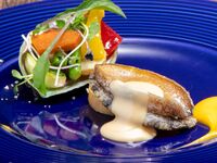 abalone&Fillet Beefsteak　 course