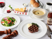 [Anniversary Lunch Exclusive Selectable Prix Fixe Plan] The most popular lunchtime option! Choose from 5 main dishes, 3 salads, and 3 soups for a total of 6 dishes + 1 drink for toast. Available from February 1st.