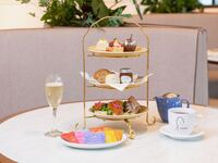 Three-tiered afternoon tea set [includes a complimentary glass of sparkling wine]