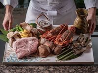 [Teppanyaki Course] 9 dishes including spiny lobster and Hida beef sirloin, prepared right in front of you by the chef (Dinner)