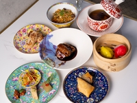 【水仙コース】点心・季節の蒸しスープ・本日の炒飯など全10品｜飲み放題追加可	