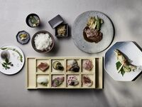[Weekday Luxury Lunch] Special monthly course featuring seasonal fish and Hida beef as the main dish, along with seasonal ingredients.