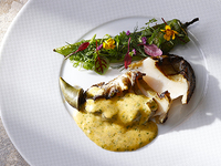 Summer gourmet food [Enjoy domestic abalone course]