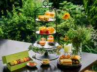【Online Booking Only】Book 7 Days in Advance & Prepay to Save 15% Pierre Hermé Paris Jardin de fruits Afternoon Tea + Macaron Gift