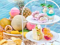 【平日限定】◇スイーツ7種とカフェフリー（コーヒーor紅茶）で気軽に◇ベイサイド・サマー・アフタヌーンティー withハーゲンダッツ