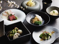 [May Weekend Limited Price | Dinner: Hasu] 8-course Kaiseki meal featuring spring ingredients