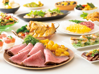 平日ランチ限定　ママ会ご褒美ランチ　時間無制限＆１ドリンクサービス　ビュッフェ＆ドリンクバー（おとな）