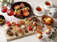 【乾杯カヴァ+夜限定特典付】スペインに恋する、サマーアフタヌーンティー│平日10％OFF
