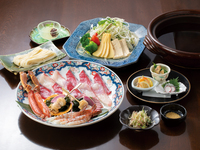 海鮮しゃぶコース+2時間飲み放題付き