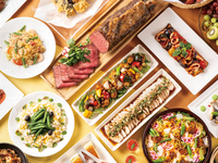 9/1~【Weekday Lunch Buffet (Adults/No Time Limit)】All-you-can-eat low-temperature cooked roast beef and freshly fried tempura