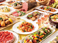 9/1~[Saturdays, Sundays, and public holidays lunch buffet for adults /no time limit] Including the cotton candy time that is very popular with children, we also have all-you-can-eat domestic beef roast beef and freshly fried tempura.