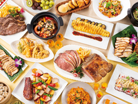 9/1~【土日祝ディナービュッフェ大人/時間制限なし】牛ロースステーキ、揚げたて天ぷらも食べ放題