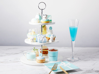 [Starting June 18th] Afternoon Tea "Elegance Blue 2026" with Teddy Bear Add-on Option Plan ★Weekends and Holidays★