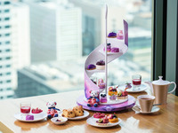 Reservations accepted until June 7th [Weekdays/Early Bird WEB Discount 27% OFF] 9th Anniversary Bear Included "Purple Moment" Acai & Berry Afternoon Tea