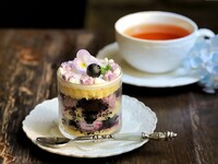 季節のトライフル ～紫陽花ブルーベリー～ ≪10食限定≫のお席