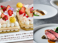 ♦50文字メッセージで想いを伝える♦ナンバーケーキで記憶に残る記念日！Wメインのディナーコース-SHIKITEI-（２名様専用）